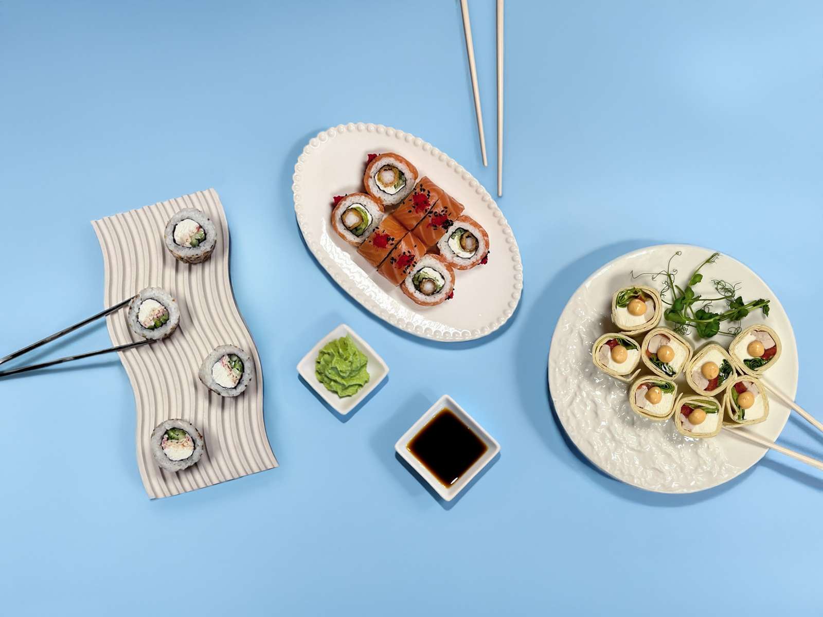 MOMO sushi delivery - главный баннер