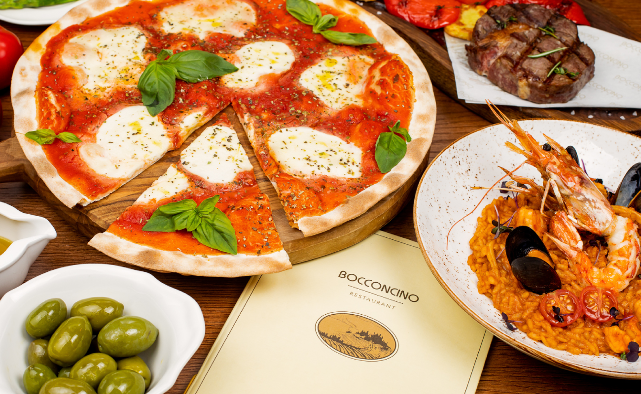 Ресторан «Bocconcino» - главный баннер