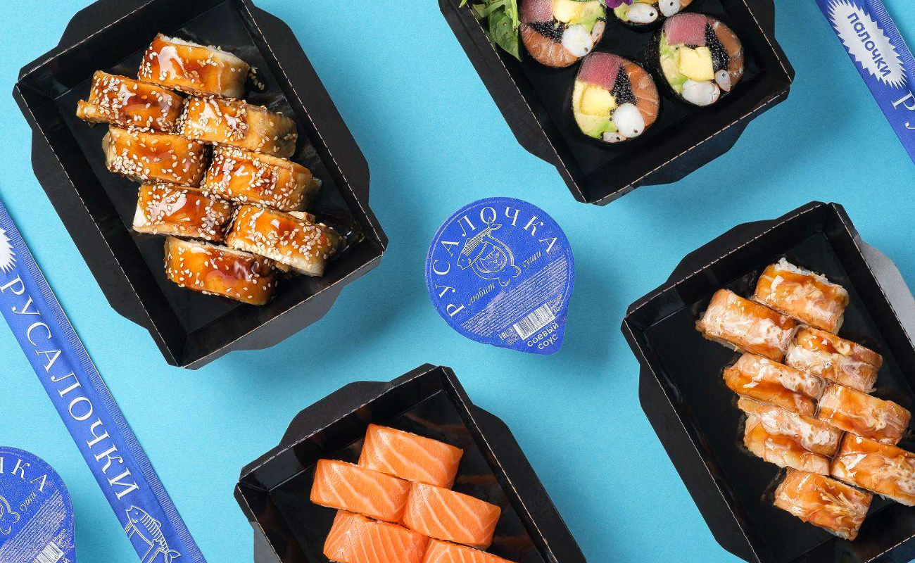 Русалочка любит суши - главный баннер