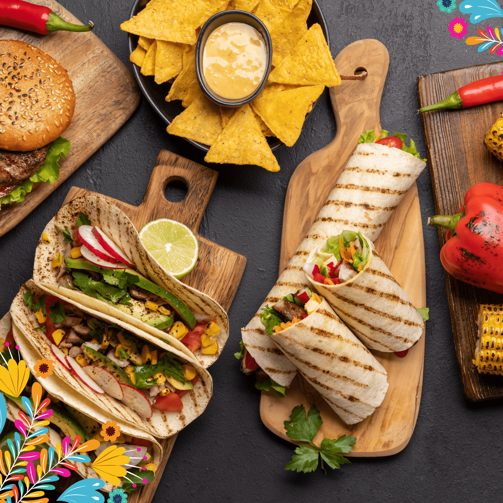 Envigado Burgers Tacos & Burritos - главный баннер