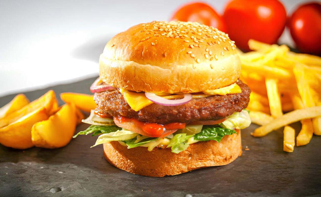 Бургер Пати - главный баннер