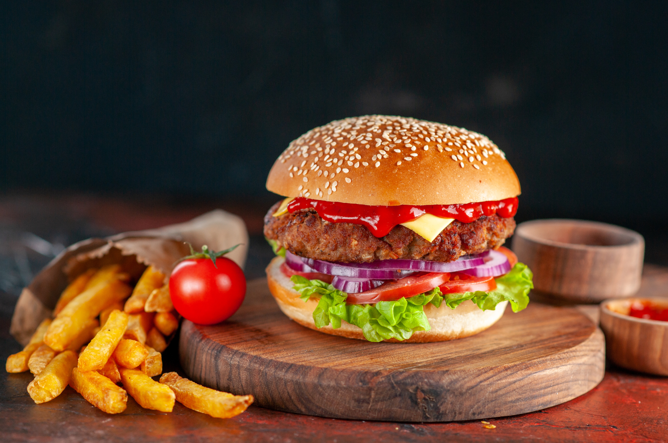 TAJ BURGER - главный баннер