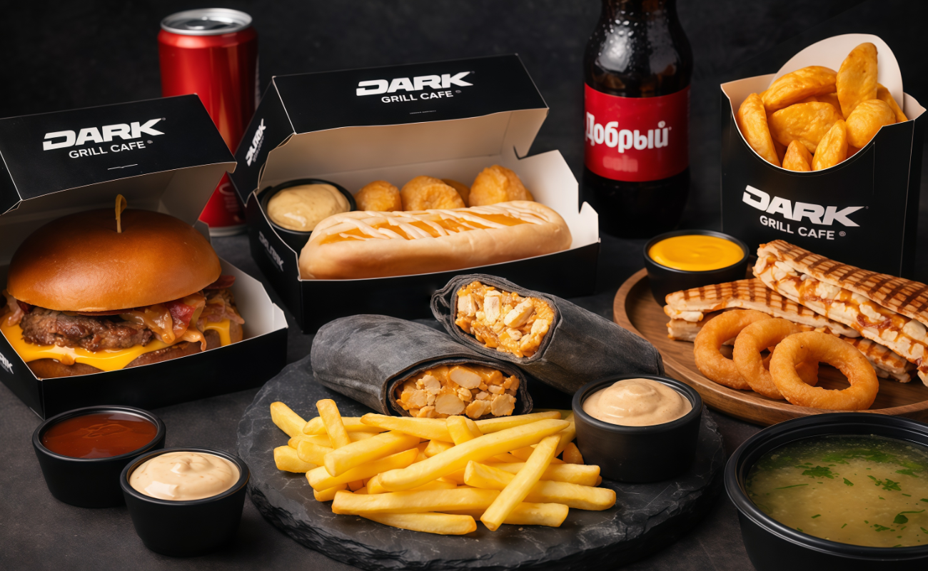 DARK Shaurma - главный баннер