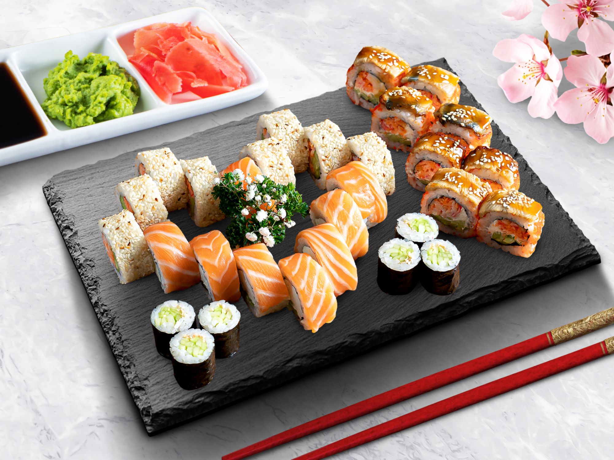 Sushi White Lux - главный баннер