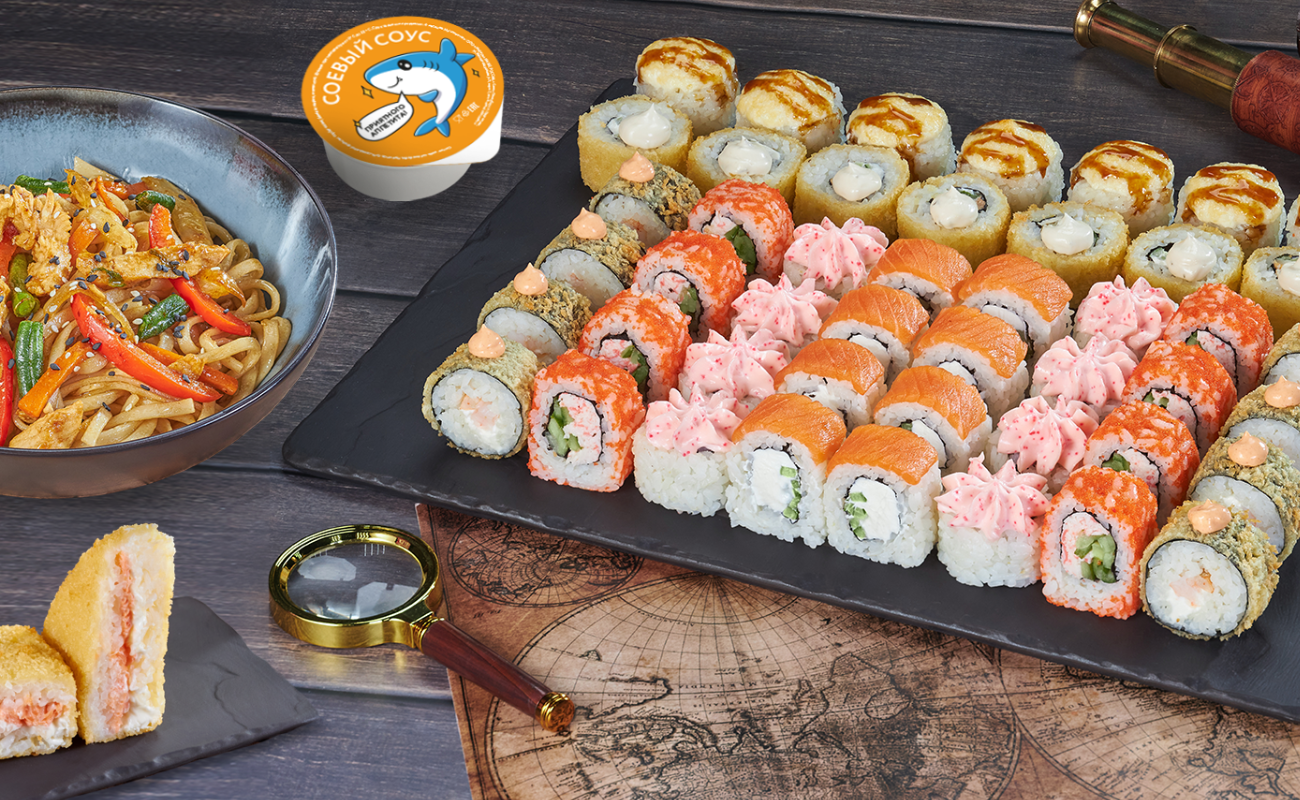 Мир Суши - главный баннер