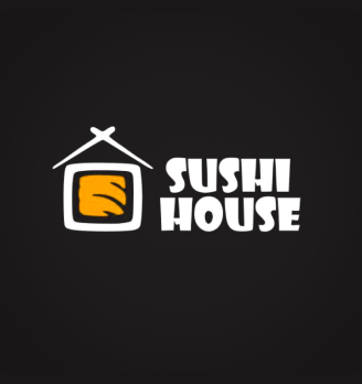 Sushi house - логотип