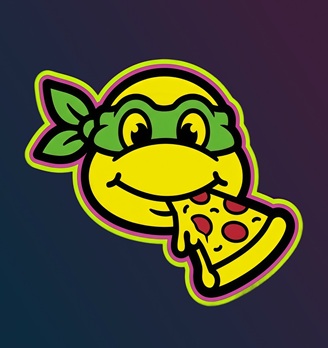 Пиццерия Черепашки - логотип
