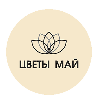 Цветы Май - логотип