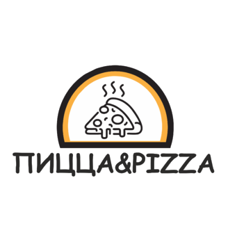 Пицца and Pizza - логотип