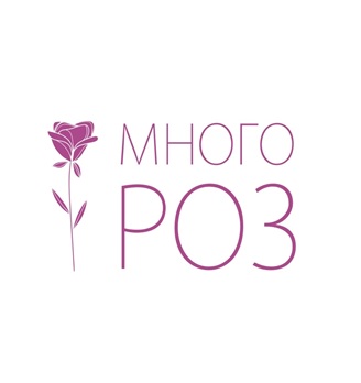 Много Роз - логотип