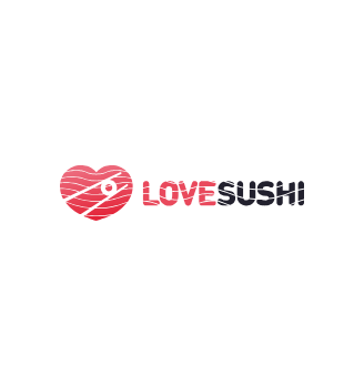 Love sushi - логотип