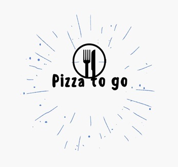 Pizza to go - логотип