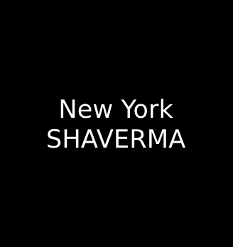 New York SHAVERMA - логотип
