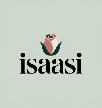 ISAASI FLOWERS - логотип