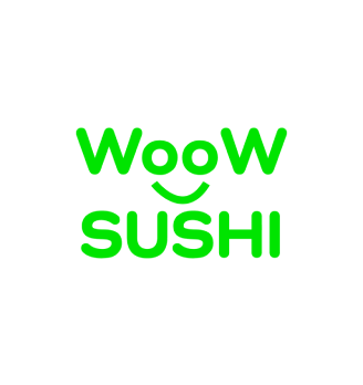 Woow sushi - логотип