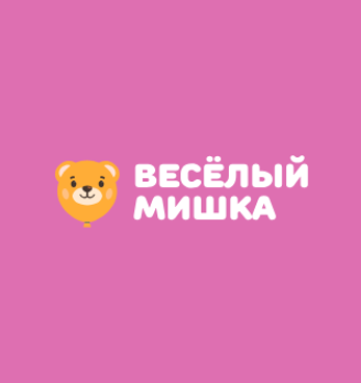 Весёлый Мишка - логотип