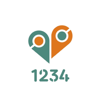 Кофейня 1234 - логотип
