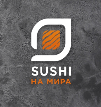 SUSHI НА МИРА - логотип