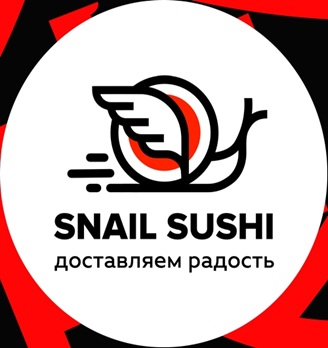 Snail sushi - логотип