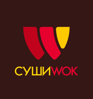 Суши Wok - логотип