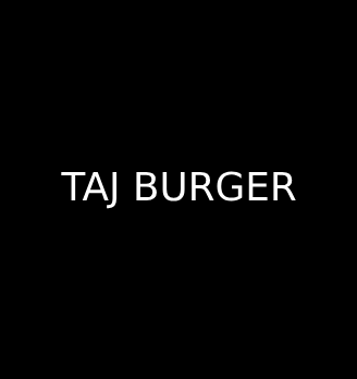 TAJ BURGER - логотип