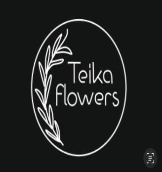 Teika flowers - логотип