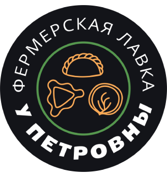 Фермерская лавка «У Петровны» - логотип
