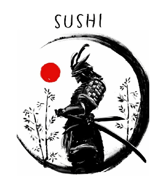 Sushi Samurai - логотип