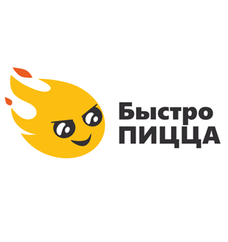 Быстро пицца - логотип