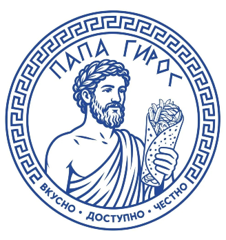 Папа Гирос - логотип