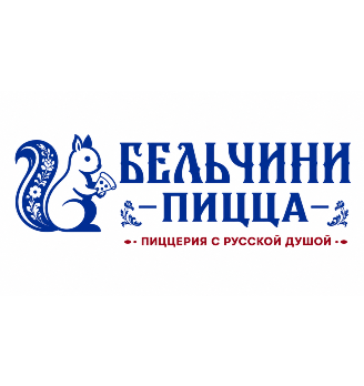 Бельчини Пицца - логотип