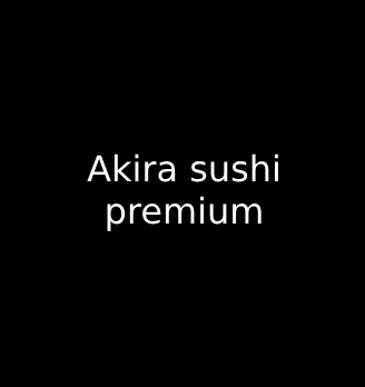 Akira sushi premium - логотип