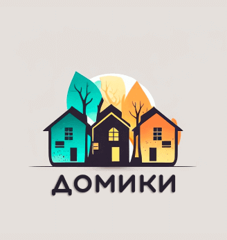Домики - логотип