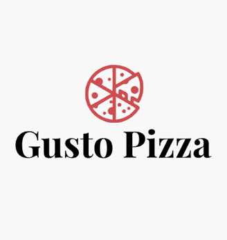 Gusto Pizza - логотип