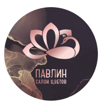 Цветы Павлин - логотип