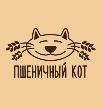 Пшеничный кот - логотип