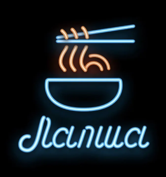 Лапша - логотип