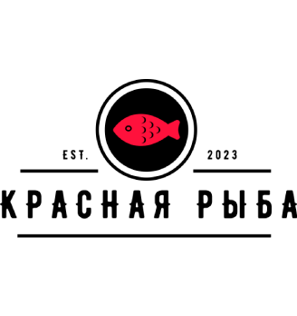 Роллы и пицца «Красная рыба» - логотип