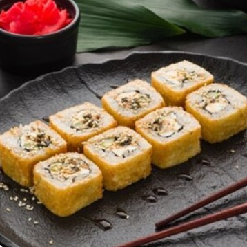 Ролл Сливочный угорь темпура