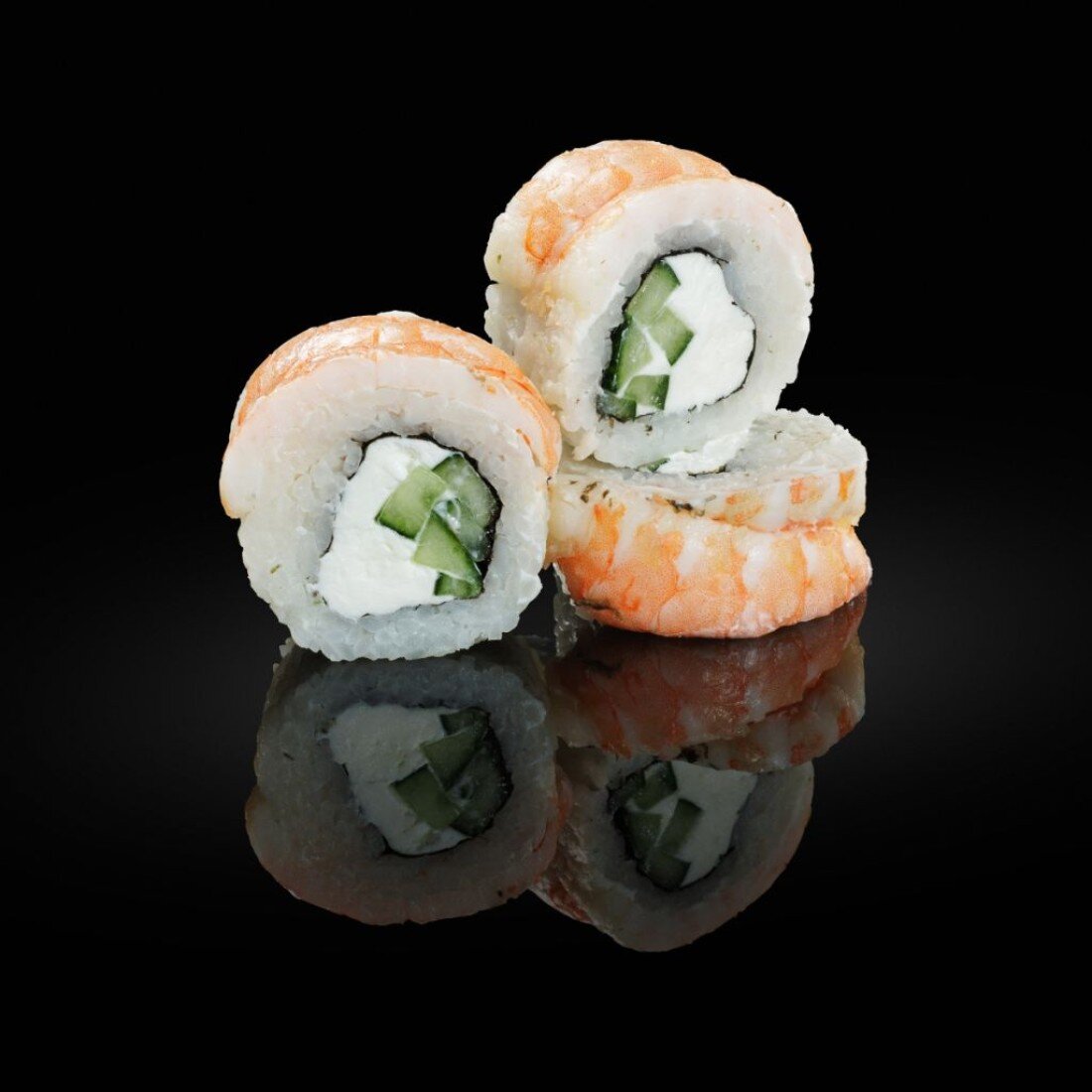 Филадельфия с тигровой креветкой 280г