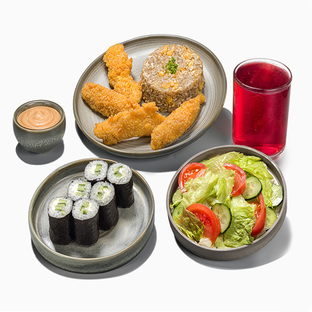 Бенто ланч с курицей