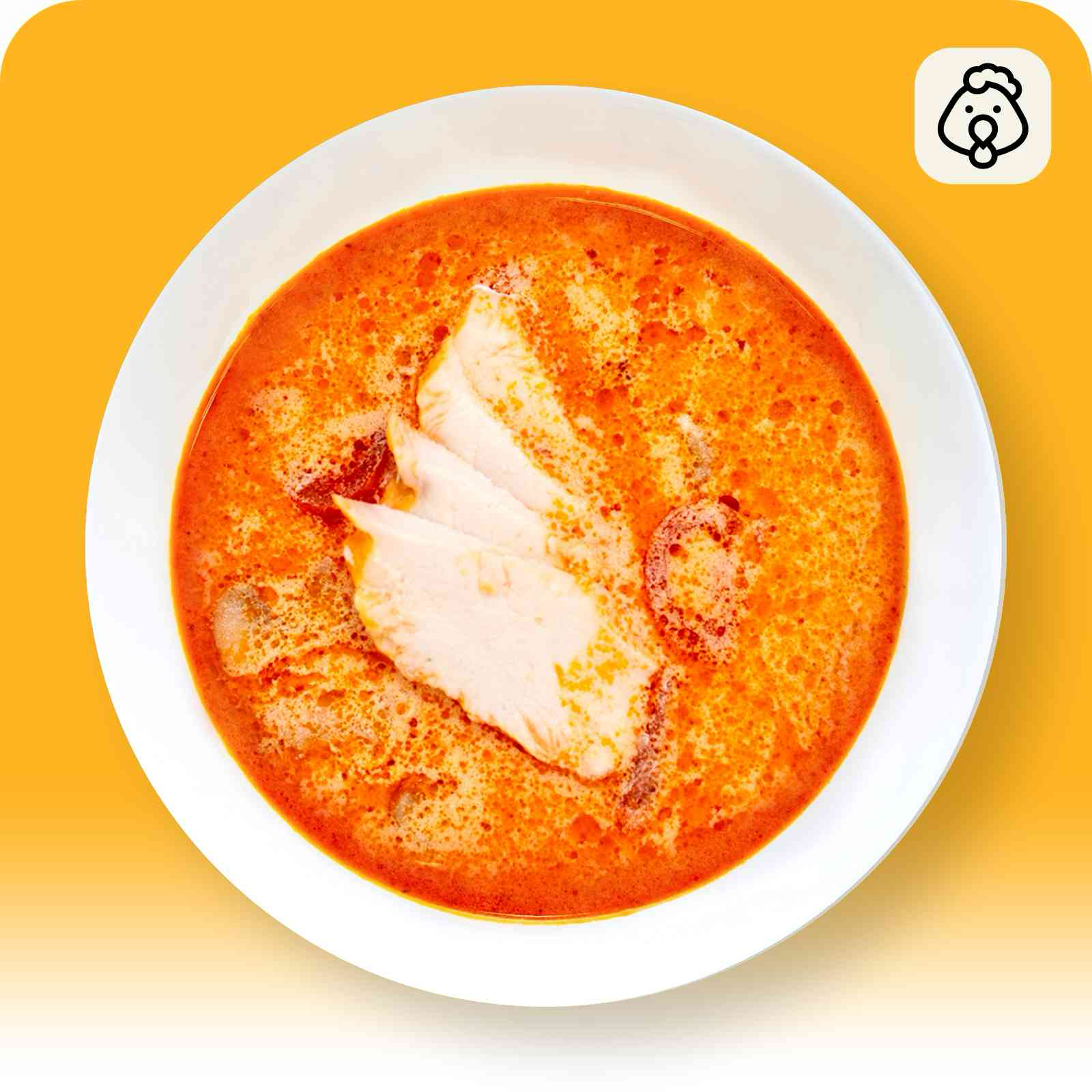 Суп Том Ям с курицей