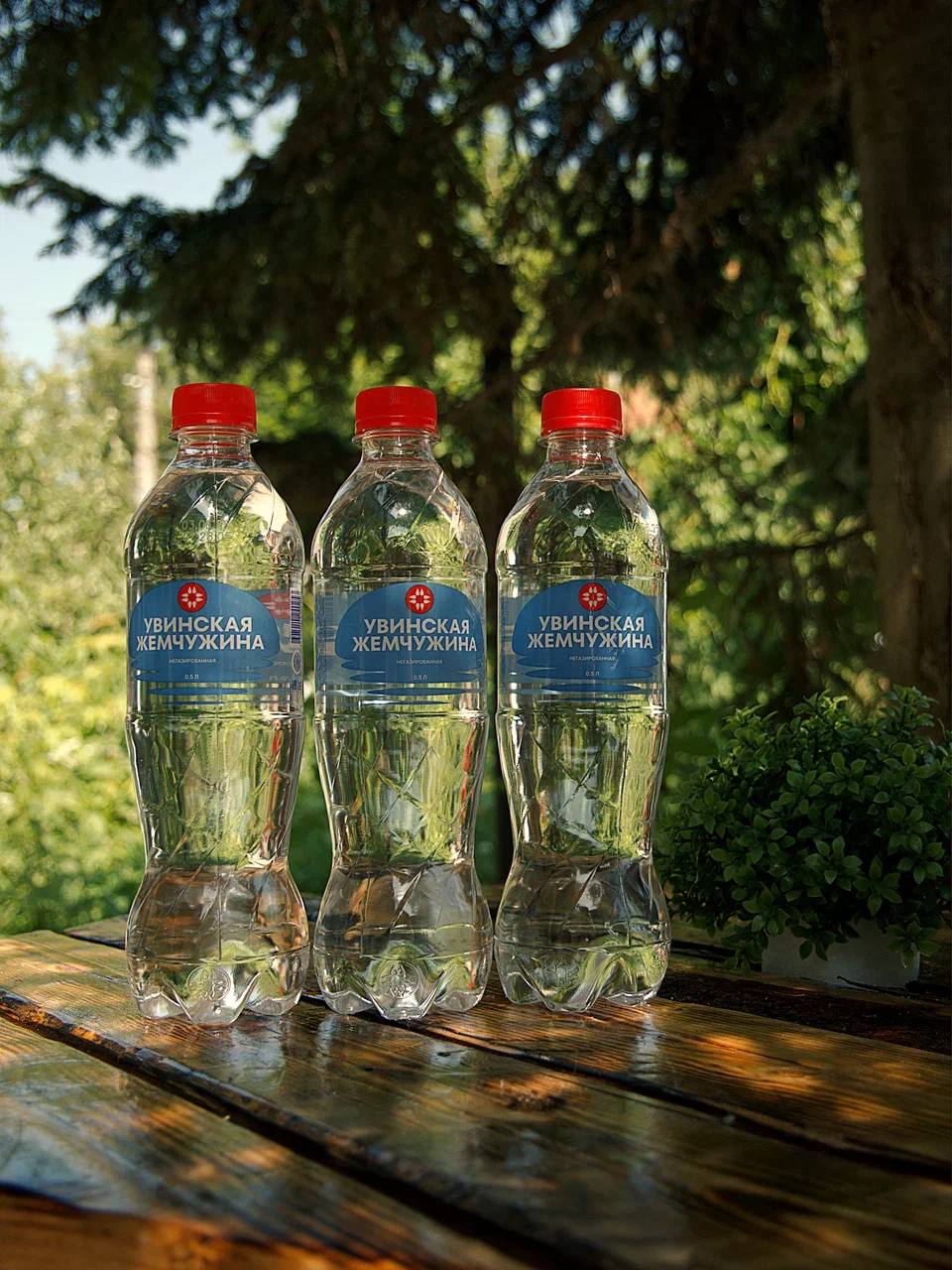 Увинская вода без газа
