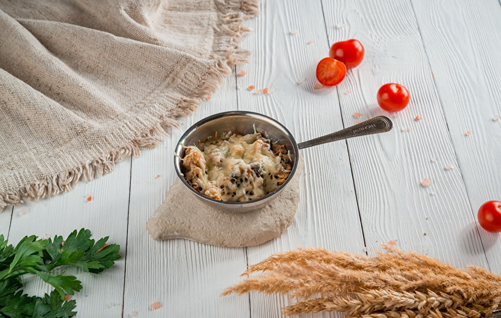 Жульен «Курица-грибы»