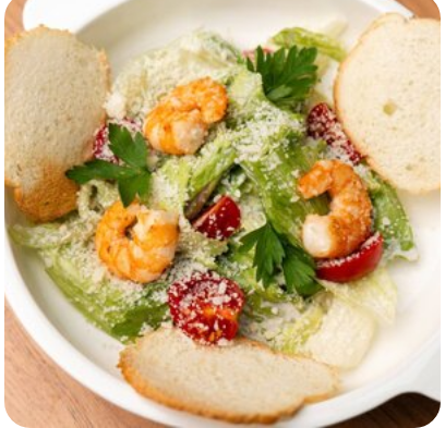 Цезарь с креветками