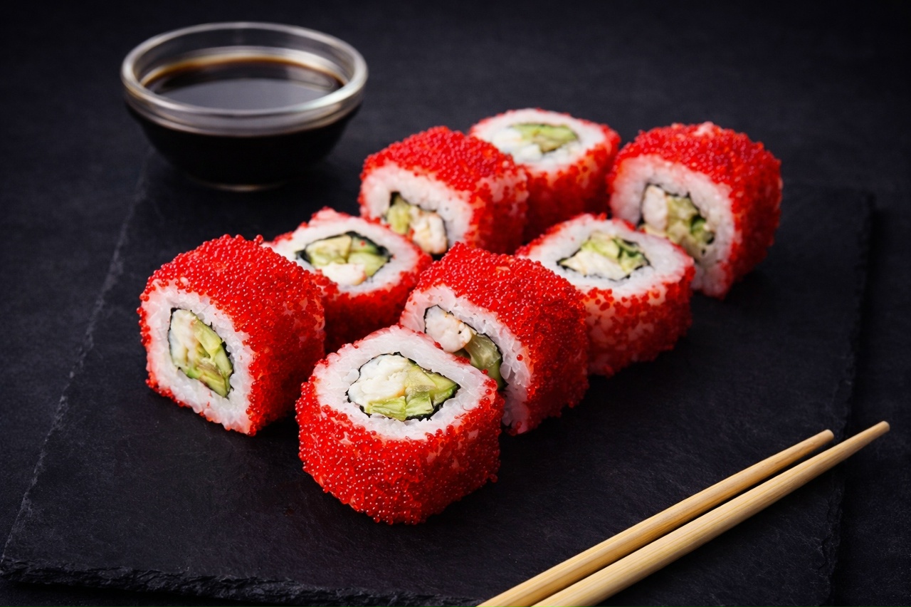 Калифорния с креветкой