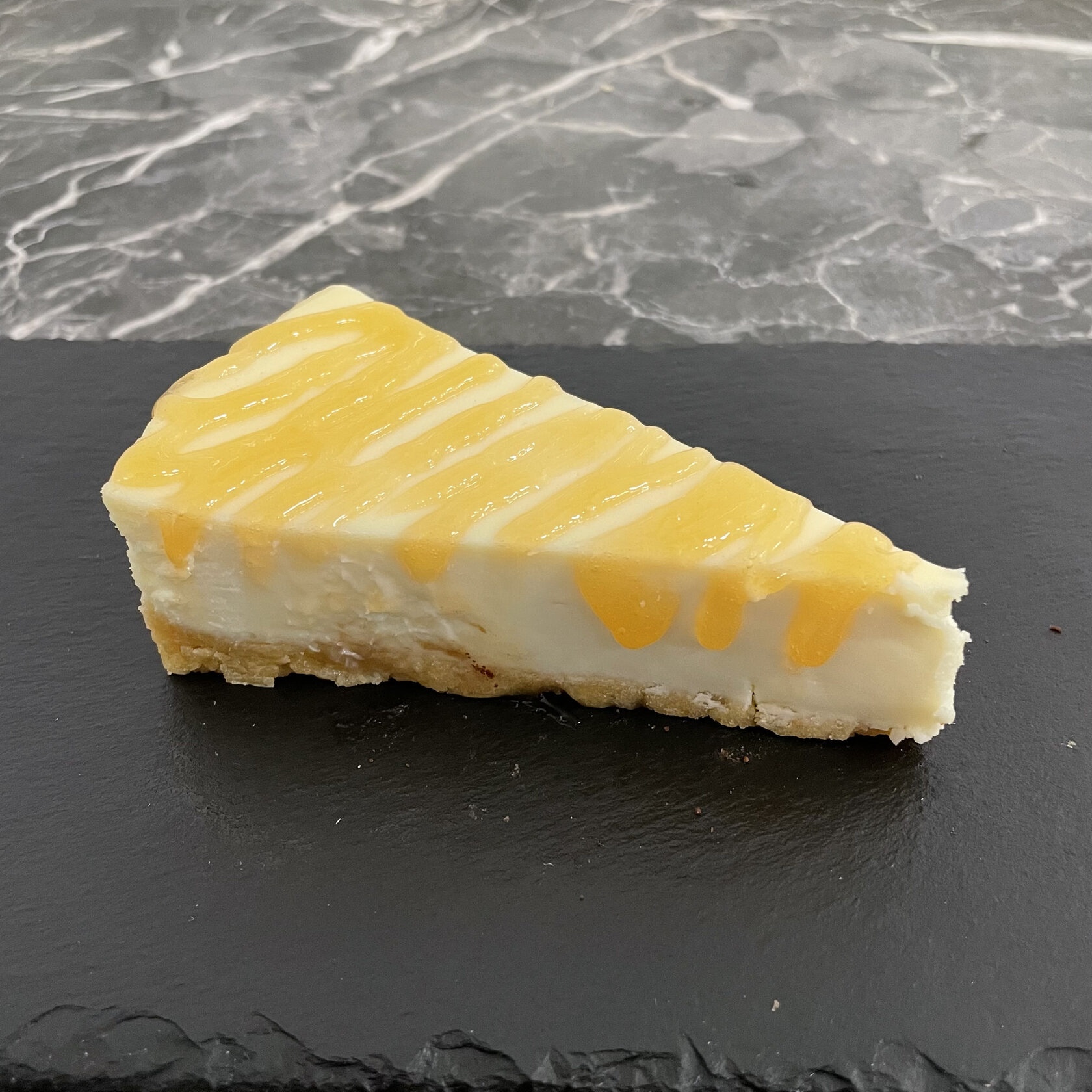 Чизкейк с карамельным топпингом