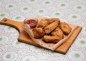 Крылышки куриные в панировке