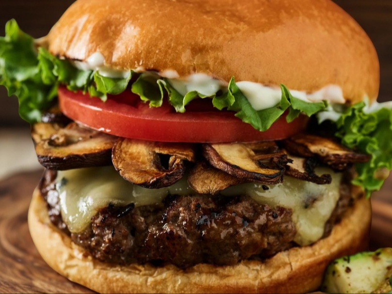 Грибной Бургер