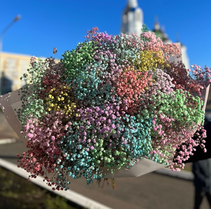 Букет гипсофилы